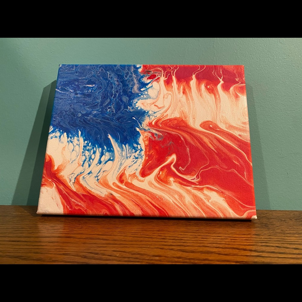 Acrylic Pour Painting /Fluid Art